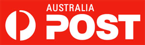 We ship with Australia Post We ship with Australia Post