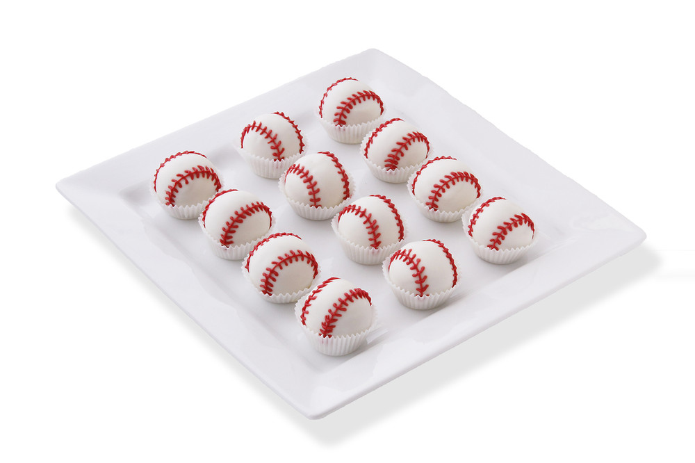 Cardinals Baseball Cake Pops – Perfuzion