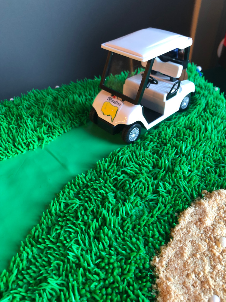 Golf Tee Birthday Cake - Whipped Bakeshop Philadelphia