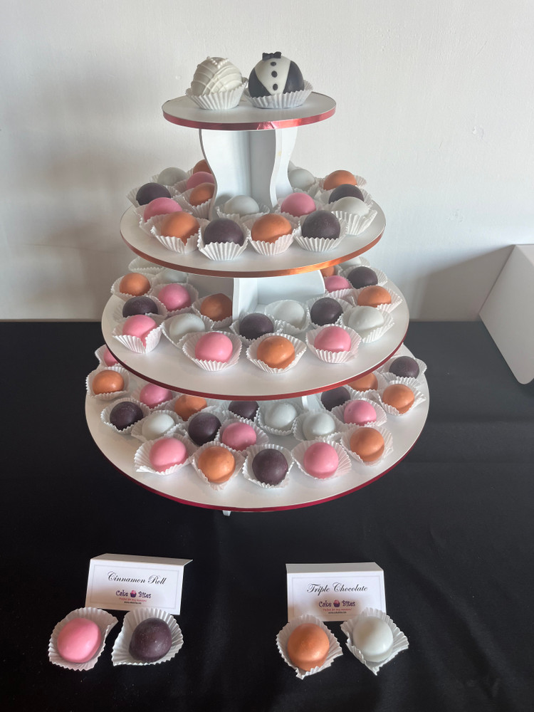 1 large set Bride and Groom Cake Balls