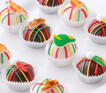 Delicious cake balls for Dad!