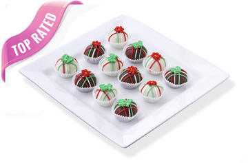 Christmas cake balls