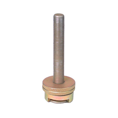 Cadmium Threaded Stud with 2 Knurled Nuts - Ancra Aircraft