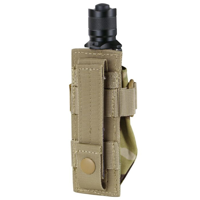 Condor MA48 MOLLE Utility Pouch - Modular Flashlight & Tool Pouch With PALS Webbing