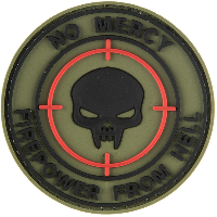 G-Force No Mercy Firepower From Hell PVC Patch