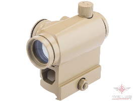 Avengers X1 Compact Reflex Red &amp; Green Dot Sight w/ QD Riser (Color: Tan)