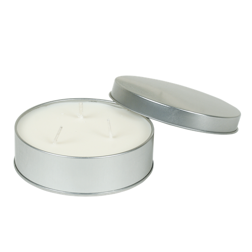 4 INCH CANDLE IN CAN WITH MATCHES - View 1
