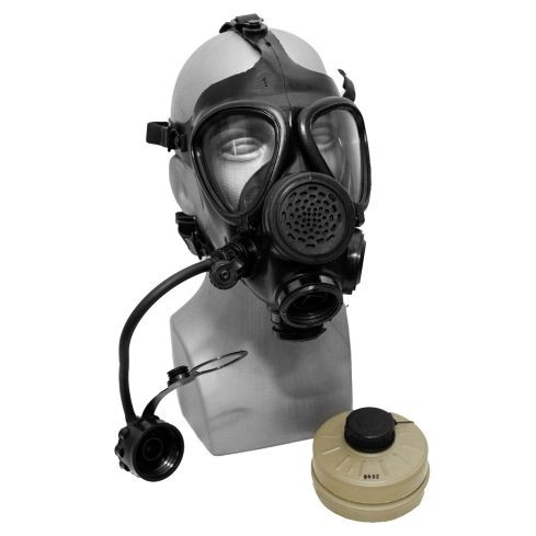 Israeli Military M-15 Gas Mask - NBC w/ NATO Filter - View 1