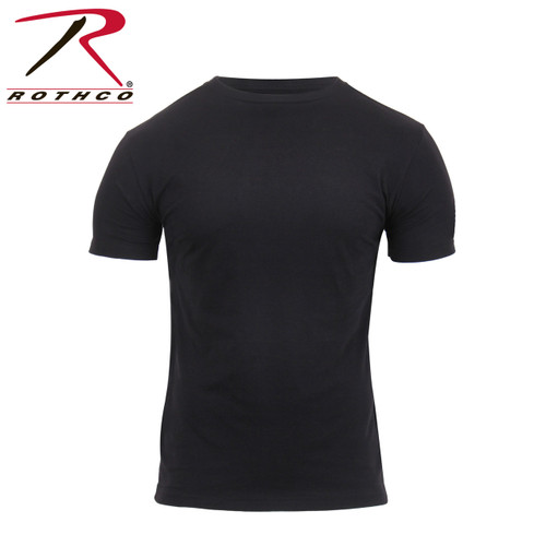 Rothco Black Athletic Fit T-Shirt - Performance - View 1