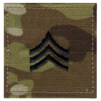 Rothco US Made Embroidered Sergeant Rank Insignia