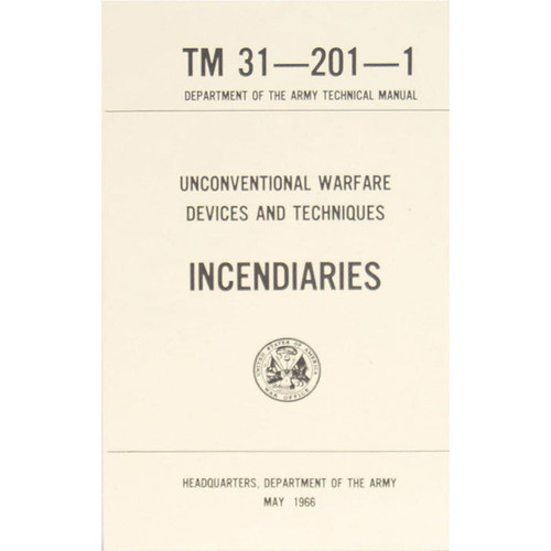 INCENDAIRIES TECHNICAL MANUAL INCENDAIRIES TECHNICAL MANUAL