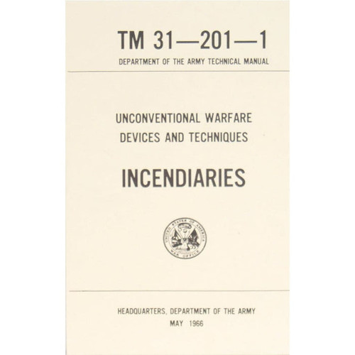 INCENDAIRIES TECHNICAL MANUAL