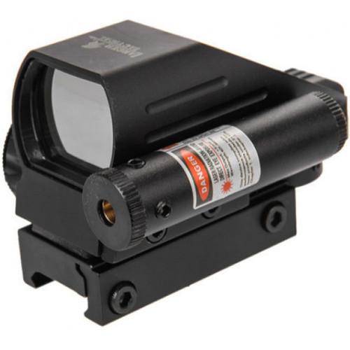 Lancer Tactical 4-Reticle Reflex Sight w/ Laser - View 1