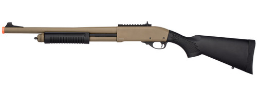 Golden Eagle M870 3 OR 6 Shot Pump Action Gas Airsoft Shotgun