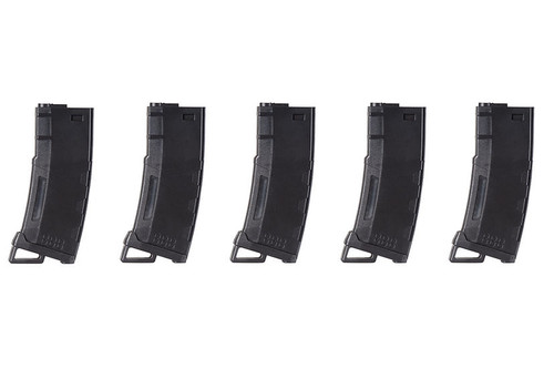 Lancer Tactical 130rd Mid-Cap Magazine 5-Pack AEG - View 1