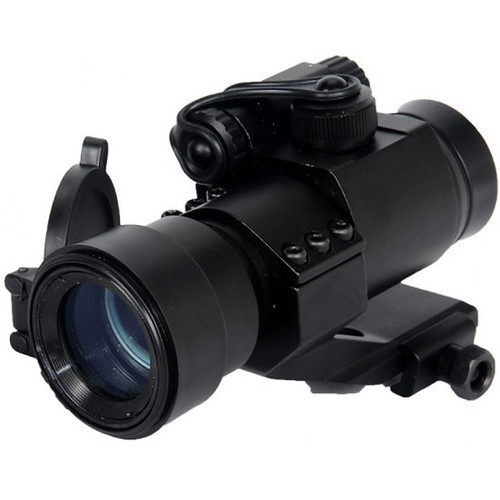 Red & Green Dot Scope w/ Cantilever Mount - 4 Reticles