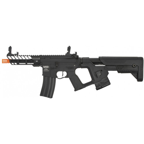 Lancer Tactical Low FPS Enforcer Needletail Skeleton M4 AEG Rifle with Alpha Stock