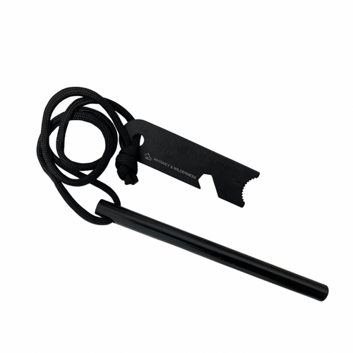 Mr Sparky Whiskey and Wilderness Ferro Rod Fire Starter - View 1