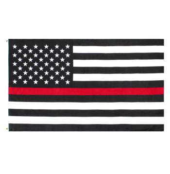 Rothco Thin Red Line US Flag - Firefighter Support