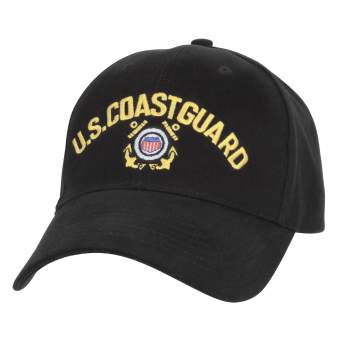 Deluxe Low Profile US Coast Guard Insignia Cap