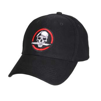 Deluxe Low Profile Caps Skull & Knife