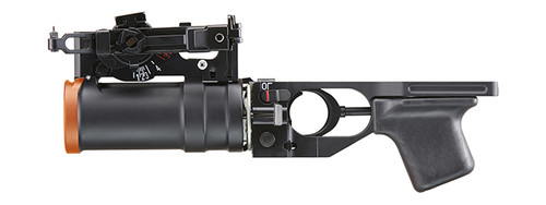 Double Bell Metal AK Grenade Launcher - Black - View 1