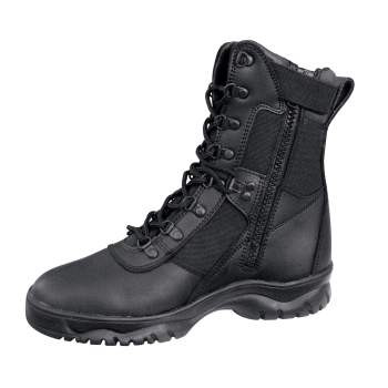 Rothco Forced Entry Tactical Boot, Side Zipper - View 1
