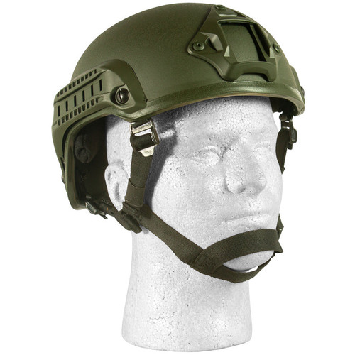 BATTLE AIRSOFT HELMET OD Green - View 1