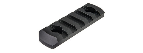 5 SLOT ALUMINUM PICATINNY RAIL SECTION FOR MLOK