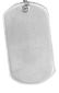 GI Dog Tags Stainless 2PC - Military ID Tags