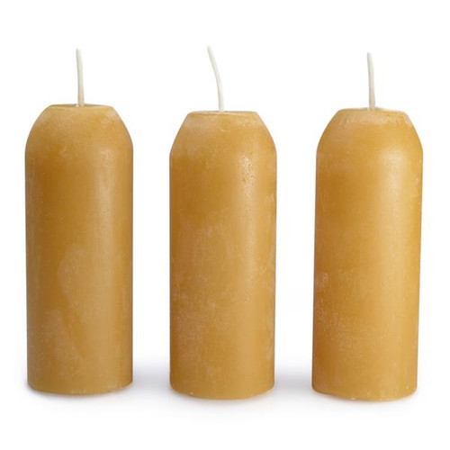 Industrial Revolution 12-Hour Beeswax Candles - 3 Pack - View 1