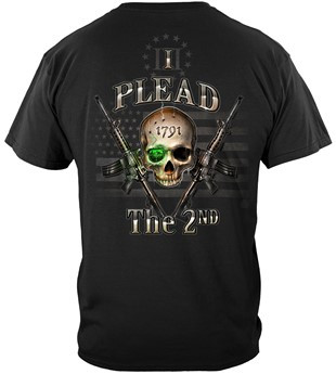 Erazor Bits 2A I Plead The 2nd Graphic Tee - View 1