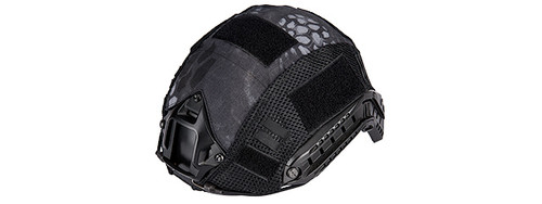 Lancer Tactical Ballistic Helmet Cover - Black