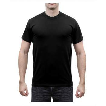 Rothco Black Military T-Shirt - Tactical Apparel