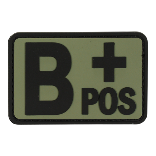 Voodoo Tactical Blood Type Rubber Patch