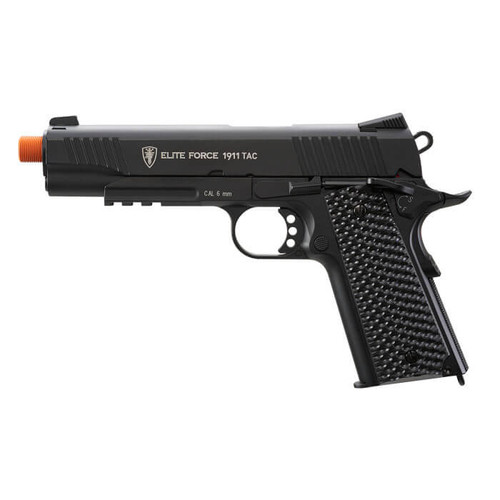 Umarex Elite Force 1911 TAC CO2 Airsoft Pistol, Black - View 1