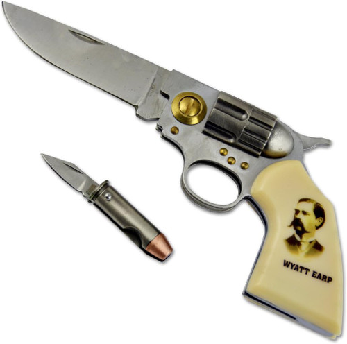 Wyatt Earp Legends of the West Gun Knife