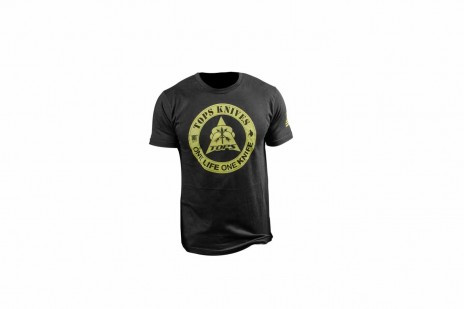 TOPS One Life Logo Tee Black LARGE - View 1