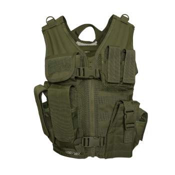 Rothco Kid's Tactical Cross Draw Vest - Adjustable