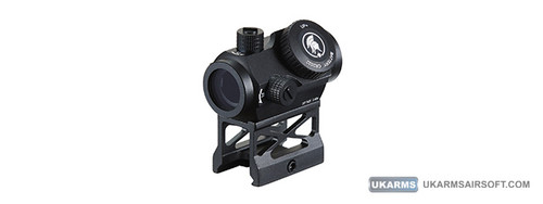 Lancer Tactical Micro Red Dot Sight w/ Riser (Black)