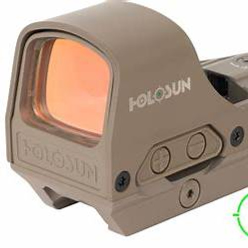 HOLOSUN Green Circle Dot FDE Solar Failsafe Shake Awake