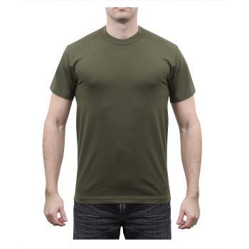 Rothco OD Green Military T-Shirt - Tactical Tee