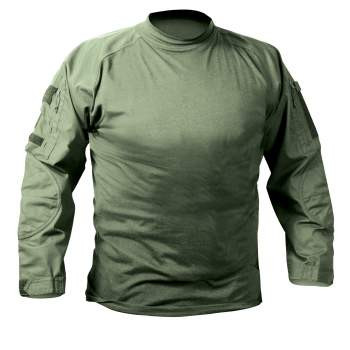 OD Green Tactical Airsoft Combat Shirt