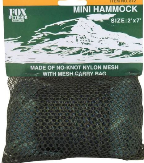 Fox Outdoor Portable Hammock-Mini - Compact Outdoor