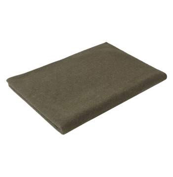 Rothco Wool Blanket OD - Warm Military-Style Blanket