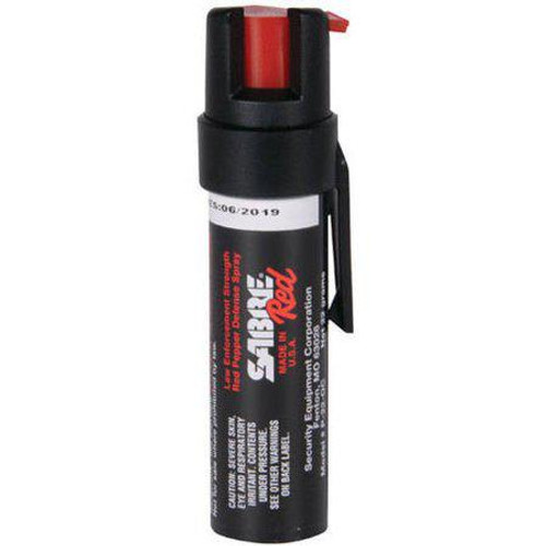 Sabre Red Compact Pepper Spray with Clip ‚Äì Maximum Police Strength OC Spray with UV Dye, 10-Foot (3 m) Range, 35 Bursts, Quick Access Belt Clip ‚Äì Small and Easy to Carry On-the-Go