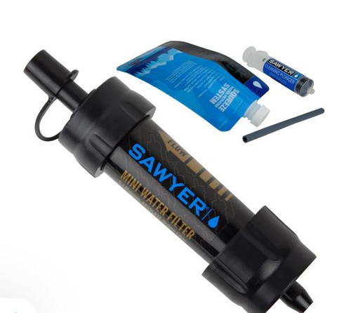 Sawyer SP105 Mini Water Filtration System Black