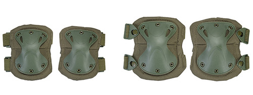 Lancer Tactical Quick-Release Knee & Elbow Pad Set - View 1