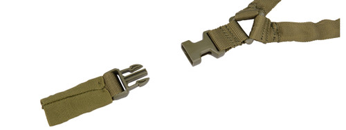 Lancer Tactical Single Point Sling - Weapon Retention - View 1