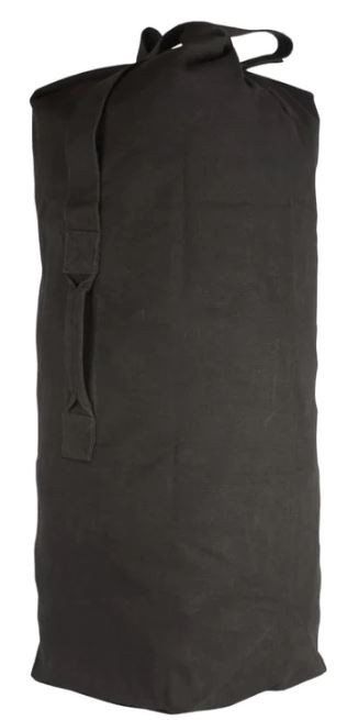 FOX Outdoor Top Load Duffel Bag Black - View 1